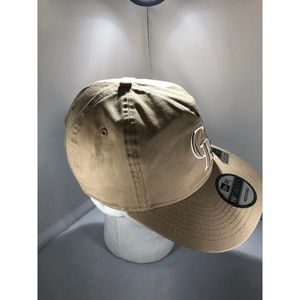 New Era 19TWENTY Colorado Rockies Hat Tan Khaki MLB Adjustable Snapback Cap
